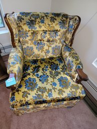 175 - FLORAL STYLE CHAIR