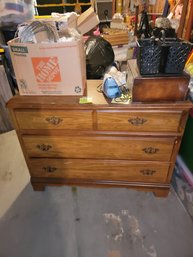 138 - DRESSER AND EVERYTHING ON TOP