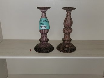 176 - CANDLE HOLDERS