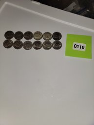 110 - LOT OF HALF DOLLARS