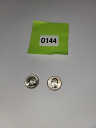 144 - TWO 1964 QUARTERS