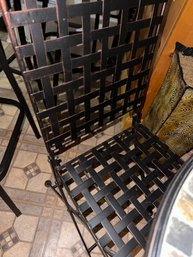 Small Tile Top Table With Chairs -