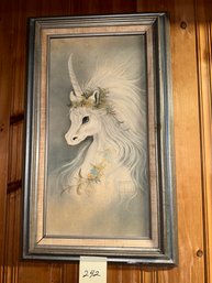 Unicorn Framed Picture - Lot 242