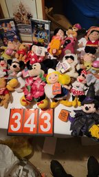 Lot OF Disney Beanie Collectables - LOT 343