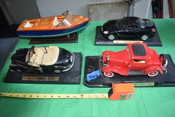 007  CAR BOAT LOT