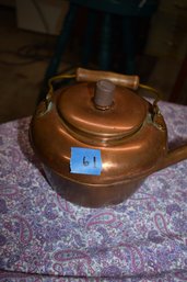 61 Copper Tea Pot