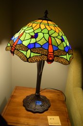 009 Bronze Lamp Gorgeous Led Glass Shade
