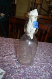 68  Antique Milk Bottle