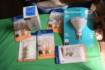 47  NEW LIGHT BULBS