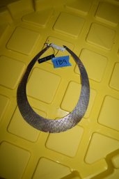 189    NEW CHOCKER NECKLACE   STERLING CLEO