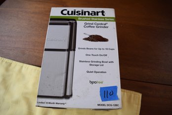 110  New Cuisenart Coffee Grinder