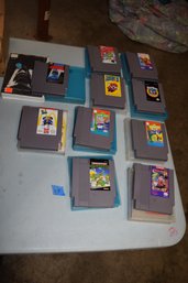 52   Lot Of 10 Nintendo Games