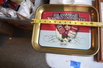 116  CAMPBELLS TRAY 100TH ANNIVERSARY