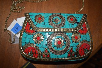 135  NEW METAL PURSE