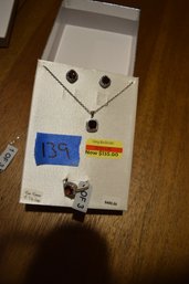 139 NEW NECKLACE WITH EARRING SET