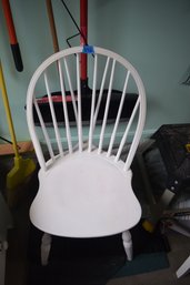 176  White Windsor Chair