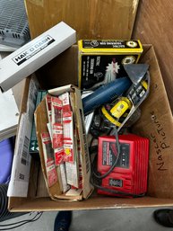 357 -  BOX TOOLS, SOLDERING GUNS ETC