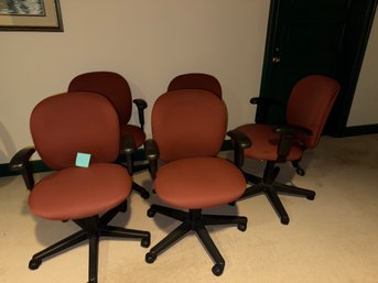 361 - SET OF OFFICE CHAIRS