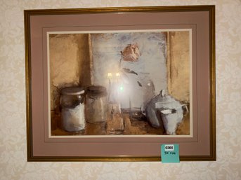 364 - Framed Still Life Artwork