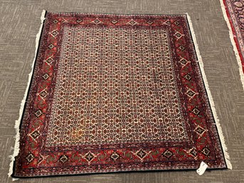 385 - BIDJAR PERSIAN HAND KNOTTED RUG