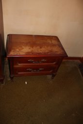 166  LONG DRESSER WITH MIRROR AND NIGHTSTAND ( SMOKING IN THIS ROOM)