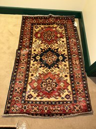 393 - HANDMADE KAZAK AREA RUG