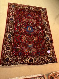 398 - HANDMADE AFGHAN (5 X 7) RUG