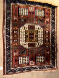 399 - HANDWOVEN QUASHKI DECORATIVE RUG