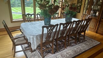 137 -  THOMASVILLE TABLE 10 CHAIRS - AMAZING DINING SET