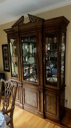 132 - BEAUTIFUL UNIQUE LIGHTED HUTCH