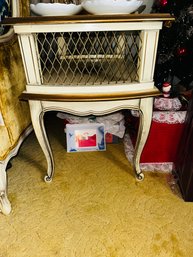 044 - Unique French End Table