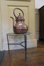 083 -  Copper Pot With Stand