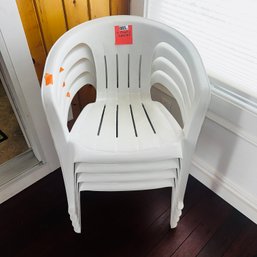 032 - SET OF FOUR CHAIRS