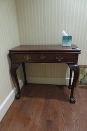 149 - MAHOGANY SIDE TABLE