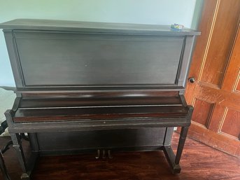 327 - MARSHALL AND WENDELL UPRIGHT GRAND PIANO - WORKS GREAT -  MUST BE ABLE TO MOVE