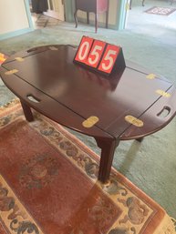 Lot 055 - RETRO COFFEE TABLE - ALL 4 SIDES FOLD UP