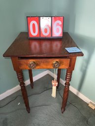 Lot 066 - VINTAGE WOODEN TABLE