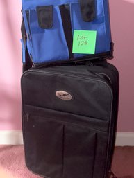 Lot 128 - LUGGAGE AND LUNCH BAG
