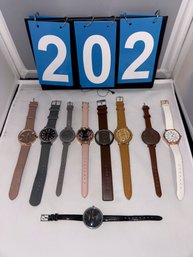 Lot 202 - Various Women's Watches - May Need Battery Replacements
