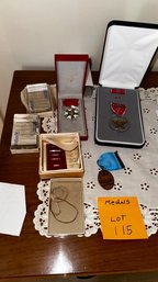 115 - MILITARY MEDALS