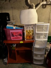 125 - LOT OF STORAGE DRAWERS AND MORE