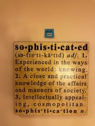 087 - SOPHISTICATED FRAME