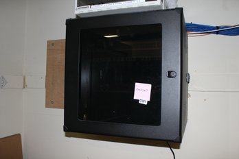 321 ~ Wall Mount Server Box With Servers Inside