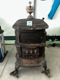 005 - CAST IRON WOOD STOVE