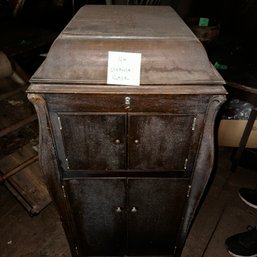 116 - VICTROLA CABINET ONLY - (Attic)