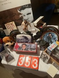 Lot Of Elvis Presley Memorabilia - Lot 353