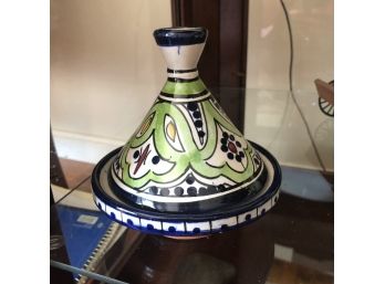 Moroccan Serving Tagine, Signed