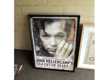 John Mellencamp Framed Poster