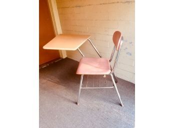 Vintage 1960s Student School Desk