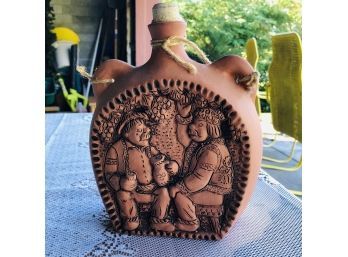 Terra Cotta Flask